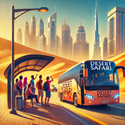 Picture of Desert Safari - Bus Pick Up Plan